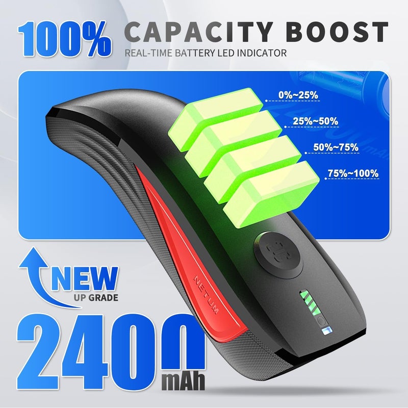 NETUM CS9501 Bluetooth QR Code Scanner– Upgraded Wireless Barcode Scanner with Zebra's Scan Engine, Portable 2D Code Reader for Inventory Management for Tablets, Android, iOS, PC and POS Systems - Image 4
